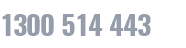 1300 514 443 